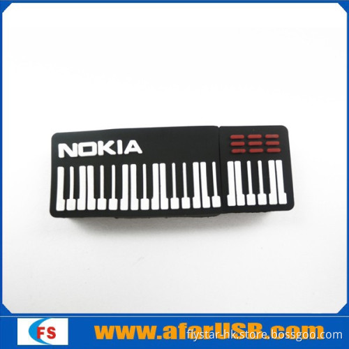High Quality PVC usb electronic organ usb flash drive